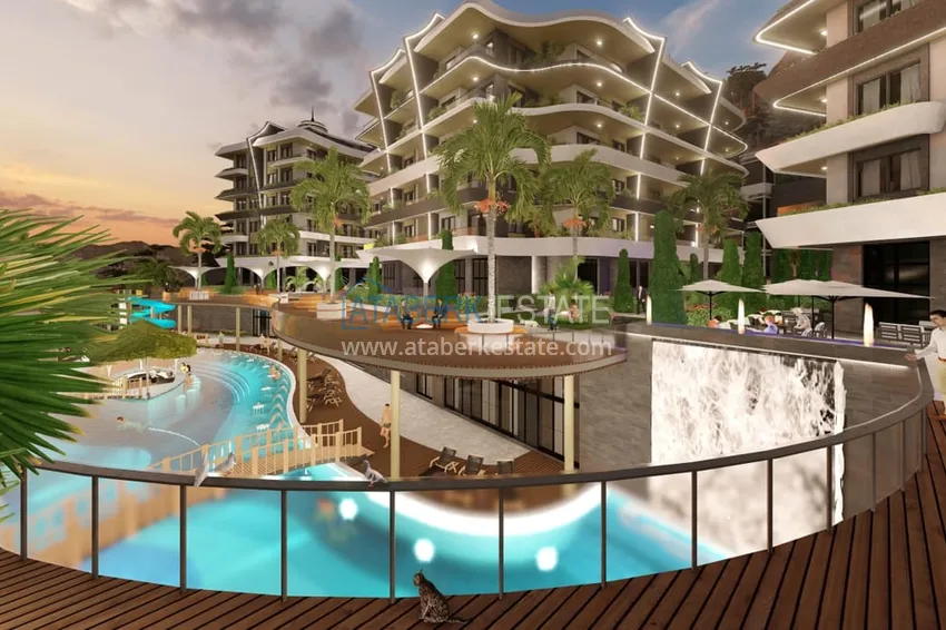 Ультрасовременный проект уникального оздоровительного комплекса в Махмутларе, Алания 10 