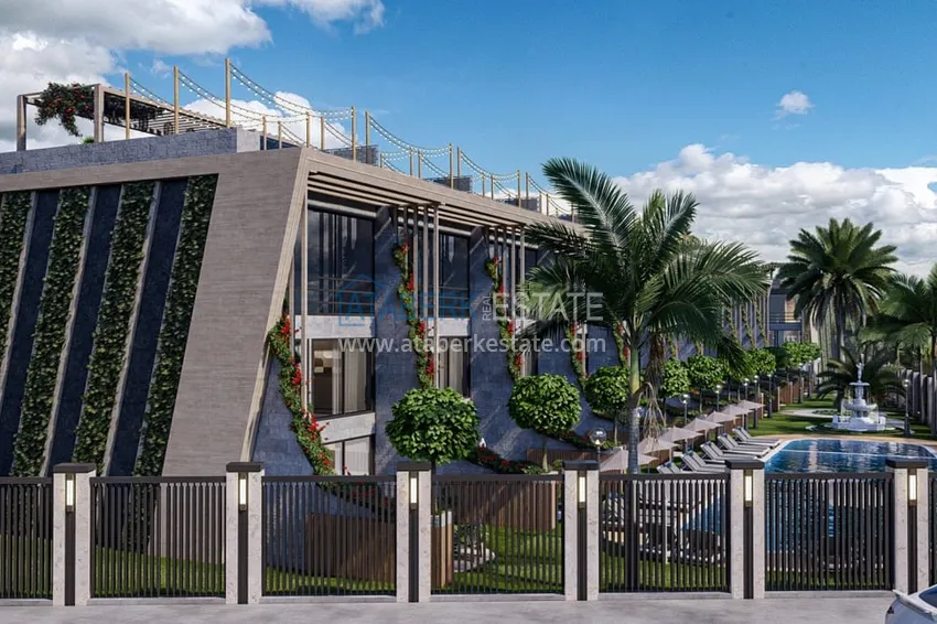 Старт продаж! Квартиры у моря в комплексе премиум-класса на этапе проекта в Эсентепе, Кирения – Северный Кипр 11 