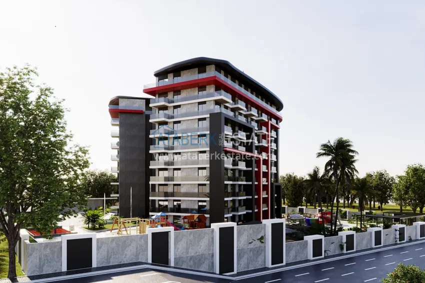 Новый проект шикарного жилого комплекса в Газипаше район Пазарджи 14 