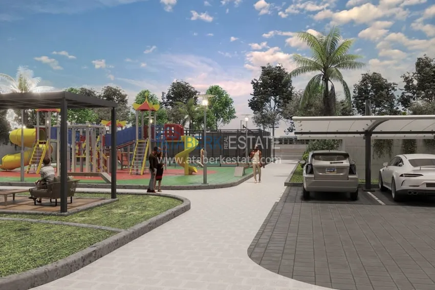 Новый проект на этапе строительства. Квартиры в Газипаше от застройщика 10 