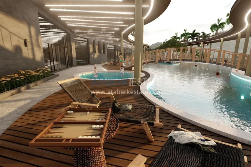 Ультрасовременный проект уникального оздоровительного комплекса в Махмутларе, Алания 11 