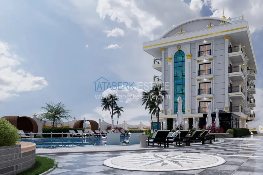 Старт продаж! Новый проект элитного жилого комплекса на этапе котлована в районе Оба 12 