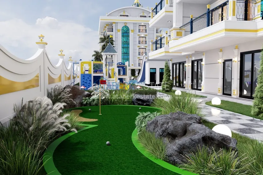 Старт продаж! Новый проект элитного жилого комплекса на этапе котлована в районе Оба 18 