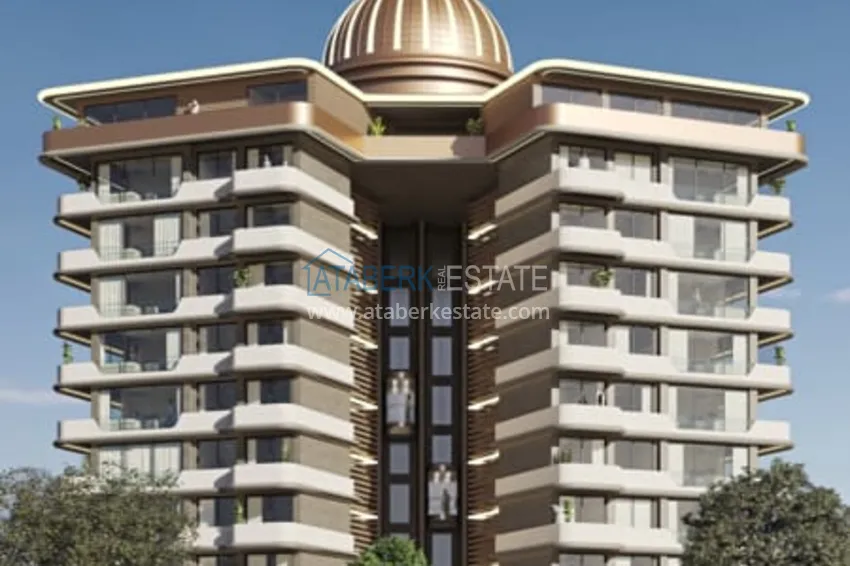 Новый проект на этапе строительства. Квартиры в Газипаше от застройщика 11 