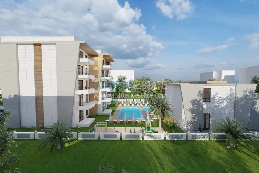 Инвестиционно-привлекательный проект на этапе карандаша в Анталии район Алтынташ 12 