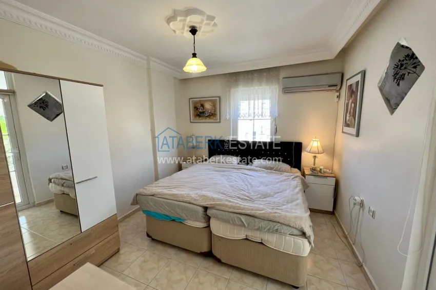 Приобрести Квартира-дуплекс 2+1 с мебелью в Алании район Оба, в 250 метрах от моря 12 