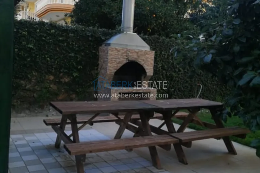 Квартира 1+1 меблированная в жилом комплексе с инфраструктурой, район Махмутлар – Алания  13 