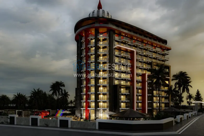 Новый проект шикарного жилого комплекса в Газипаше район Пазарджи 16 