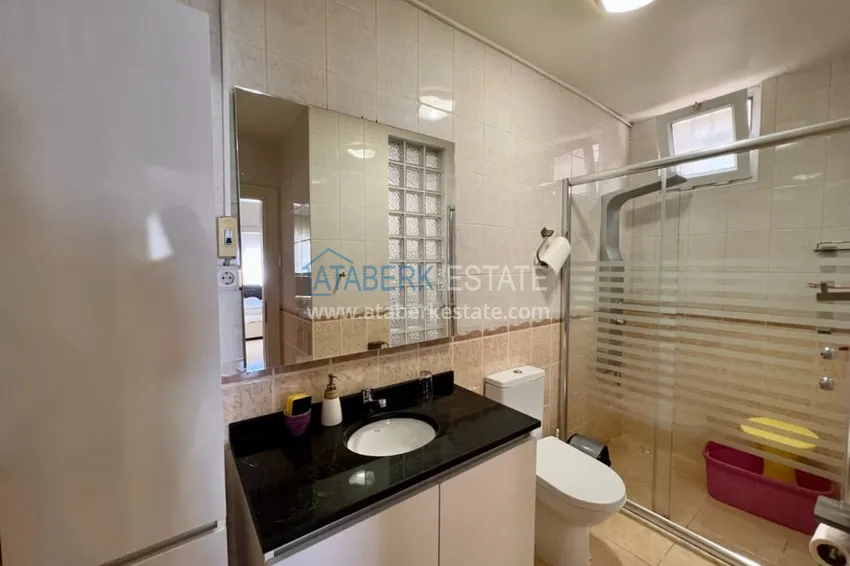 Приобрести Квартира-дуплекс 2+1 с мебелью в Алании район Оба, в 250 метрах от моря 13 