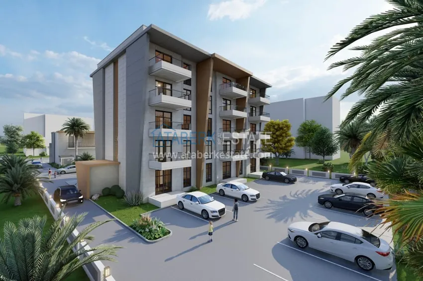 Инвестиционно-привлекательный проект на этапе карандаша в Анталии район Алтынташ 14 