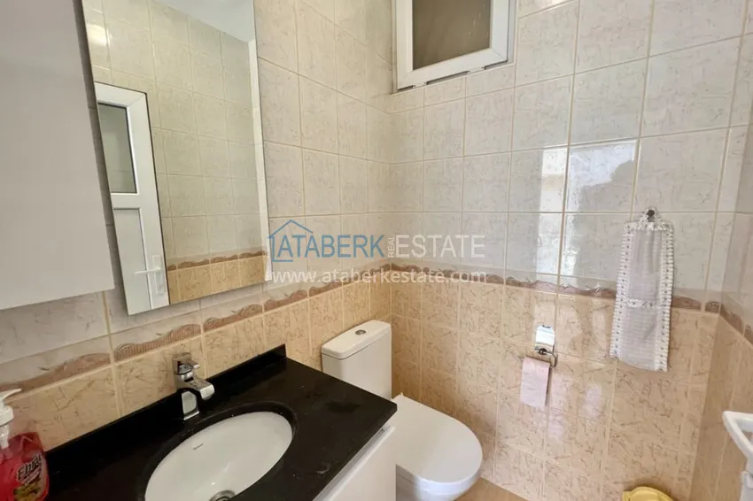 Приобрести Квартира-дуплекс 2+1 с мебелью в Алании район Оба, в 250 метрах от моря 14 