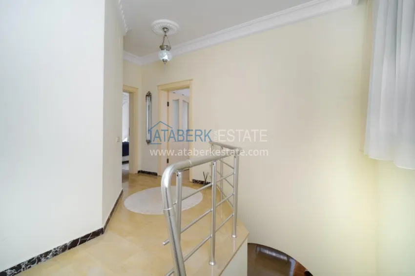 Приобрести Недвижимость для ВНЖ! Вилла с мебелью в жилом комплексе - Алания, район Конаклы  15 