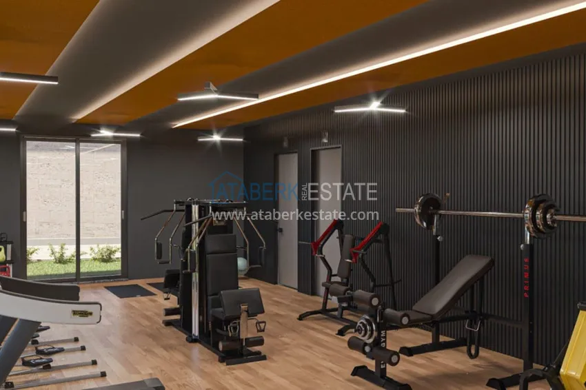 Видовая квартира 1+1 от инвестора с рассрочкой, в комплексе на этапе строительства, район Авсаллар – Алания 15