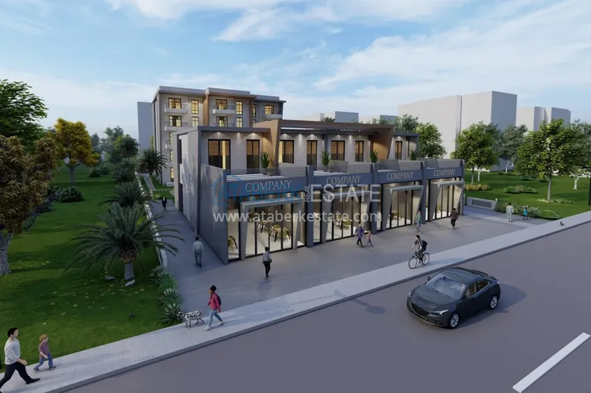 Инвестиционно-привлекательный проект на этапе карандаша в Анталии район Алтынташ 17 