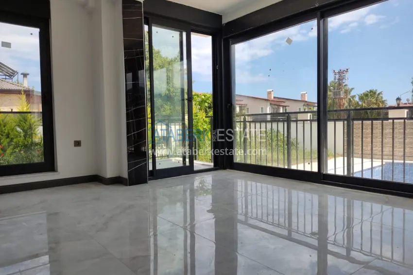 Приобрести Отдельно стоящая частная вилла с личным бассейном в Кемере, Текирова  4 