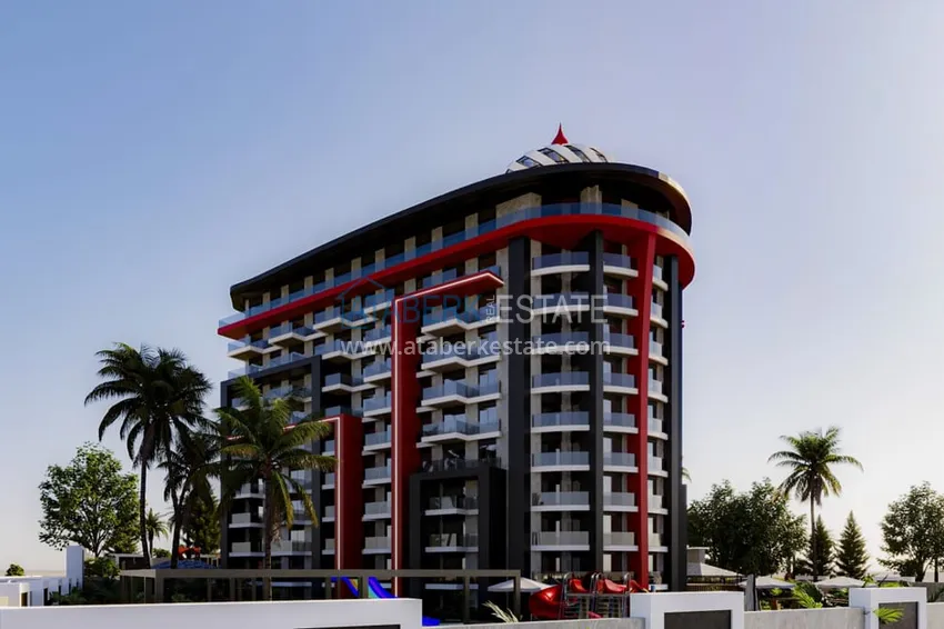 Новый проект шикарного жилого комплекса в Газипаше район Пазарджи 20 