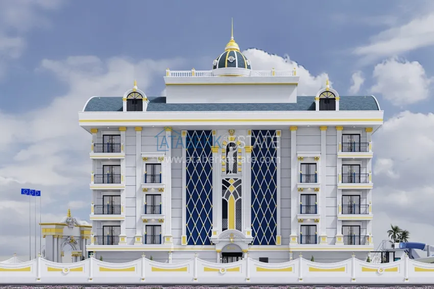 Старт продаж! Новый проект элитного жилого комплекса на этапе котлована в районе Оба 25 