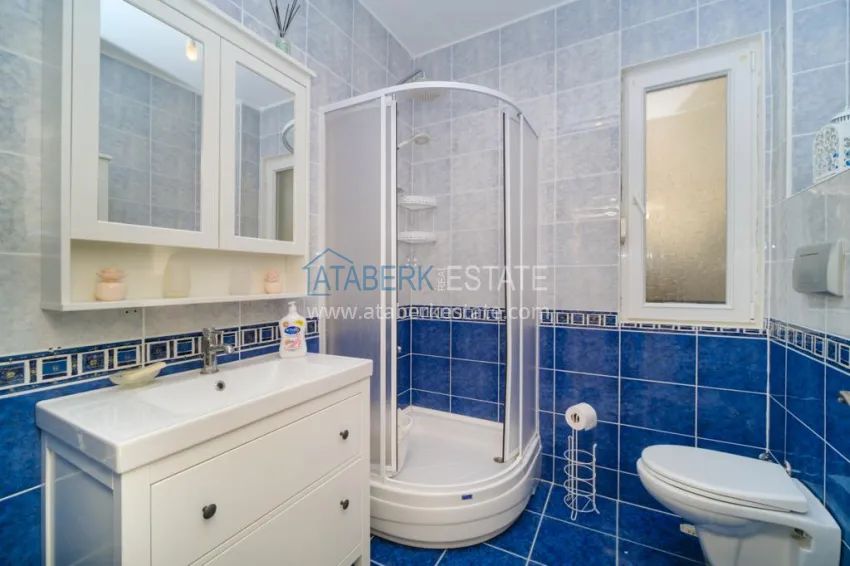 Приобрести Недвижимость для ВНЖ! Вилла с мебелью в жилом комплексе - Алания, район Конаклы  18 