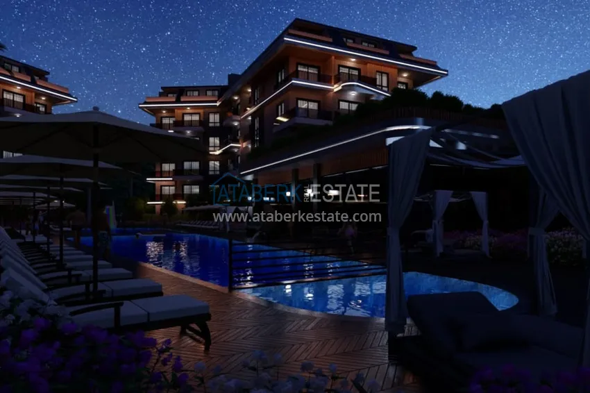 🔥Наш проект! Недорогая инвестиционная недвижимость без посредников на этапе строительства в районе Оба, Алания 19