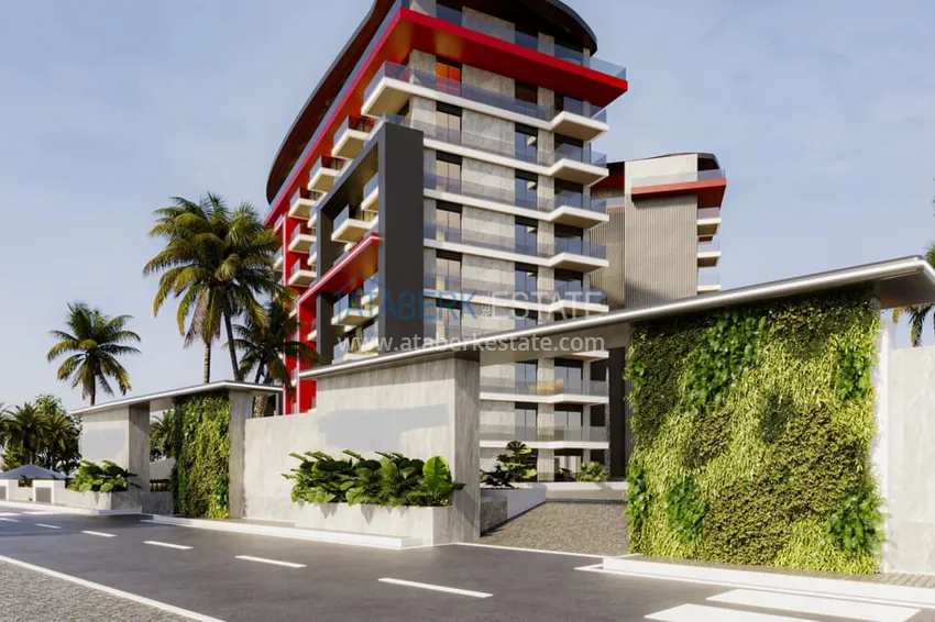 Новый проект шикарного жилого комплекса в Газипаше район Пазарджи 21 