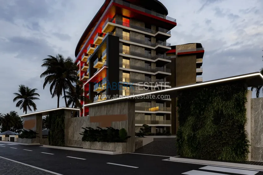 Новый проект шикарного жилого комплекса в Газипаше район Пазарджи 22 