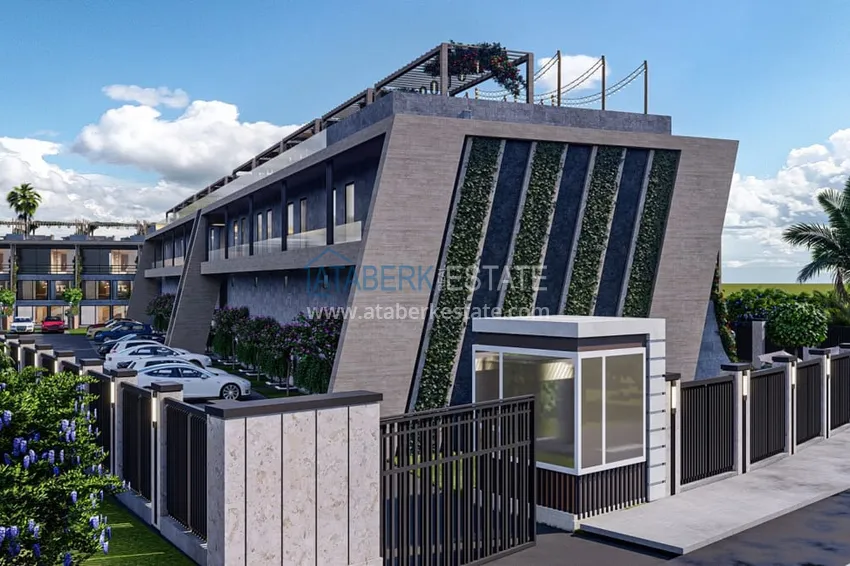 Старт продаж! Квартиры у моря в комплексе премиум-класса на этапе проекта в Эсентепе, Кирения – Северный Кипр 19 