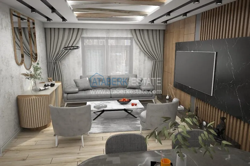 Приобрести Инвестиционно-привлекательный проект на этапе карандаша в Анталии район Алтынташ 1 