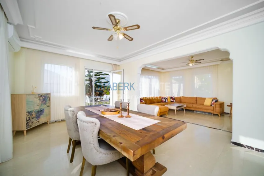 Приобрести Недвижимость для ВНЖ! Вилла с мебелью в жилом комплексе - Алания, район Конаклы  2 