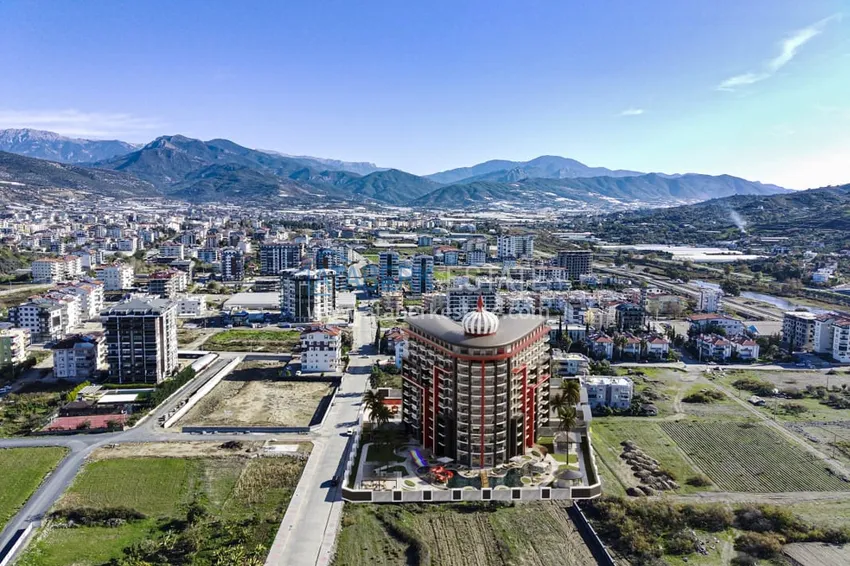 Новый проект шикарного жилого комплекса в Газипаше район Пазарджи 3 