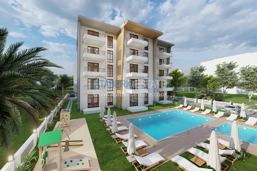 Инвестиционно-привлекательный проект на этапе карандаша в Анталии район Алтынташ 2 