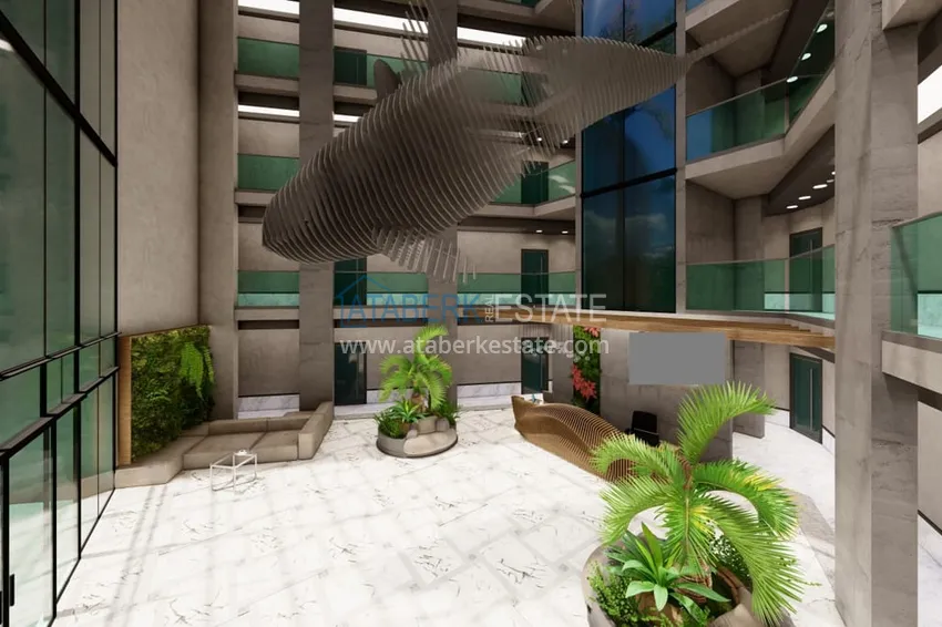 Новый проект шикарного жилого комплекса в Газипаше район Пазарджи 25 