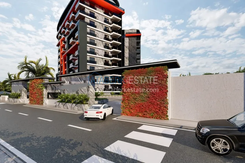 Новый проект шикарного жилого комплекса в Газипаше район Пазарджи 23 