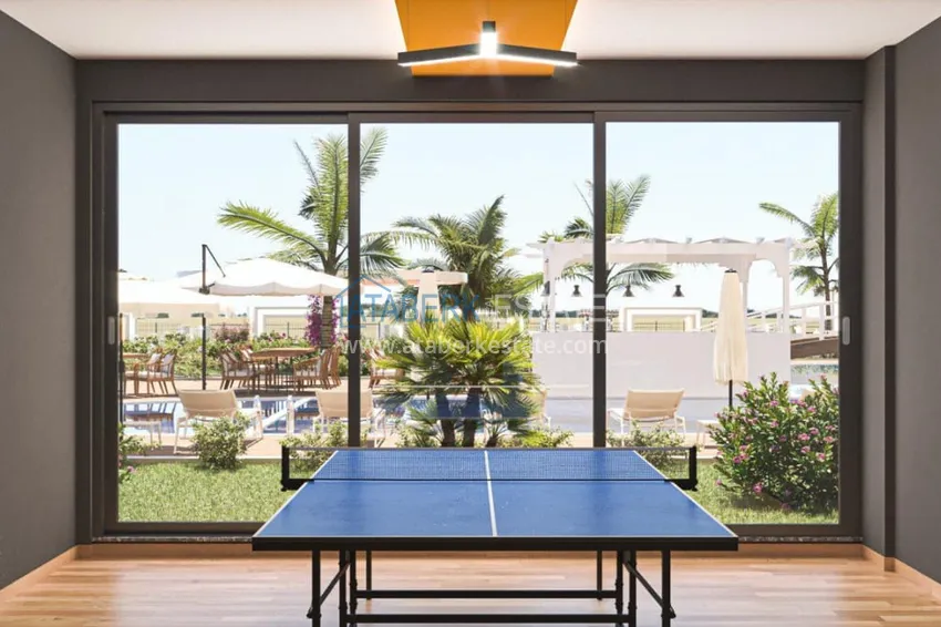 Видовая квартира 1+1 от инвестора с рассрочкой, в комплексе на этапе строительства, район Авсаллар – Алания 19