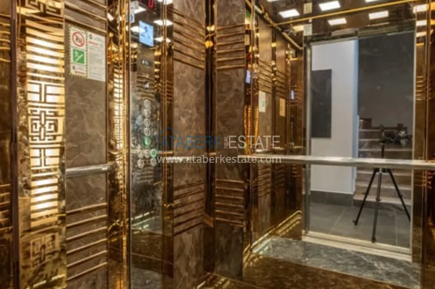 Квартира 1+1 меблированная в комплексе с инфраструктурой, район Оба, Алания 17 