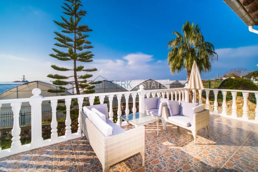 Приобрести Недвижимость для ВНЖ! Вилла с мебелью в жилом комплексе - Алания, район Конаклы  23 