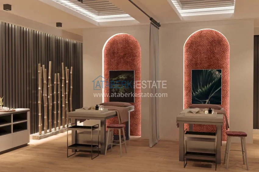 Видовая квартира 1+1 от инвестора с рассрочкой, в комплексе на этапе строительства, район Авсаллар – Алания 22