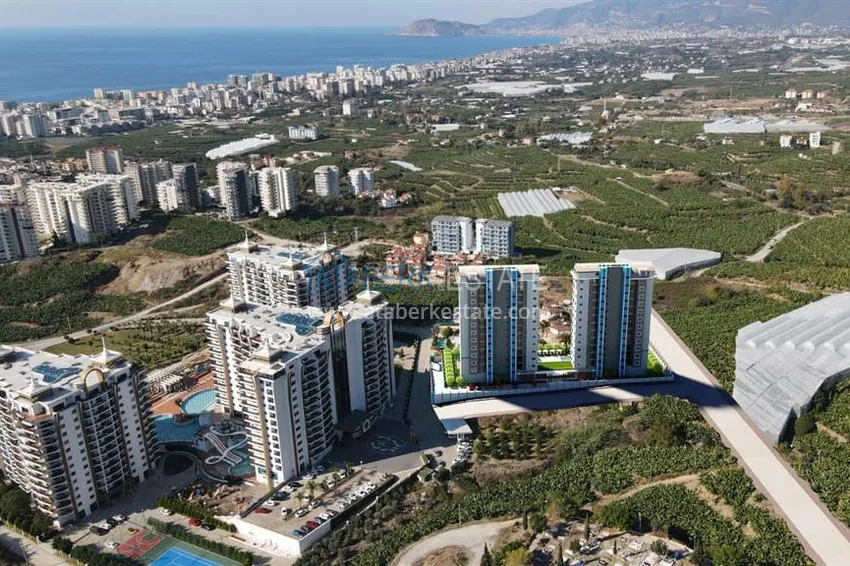 Квартира 1+1 с новой мебелью и видом на море, район Махмутлар – Алания 2 