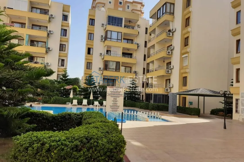 Квартира 1+1 меблированная в жилом комплексе с инфраструктурой, район Махмутлар – Алания  2 