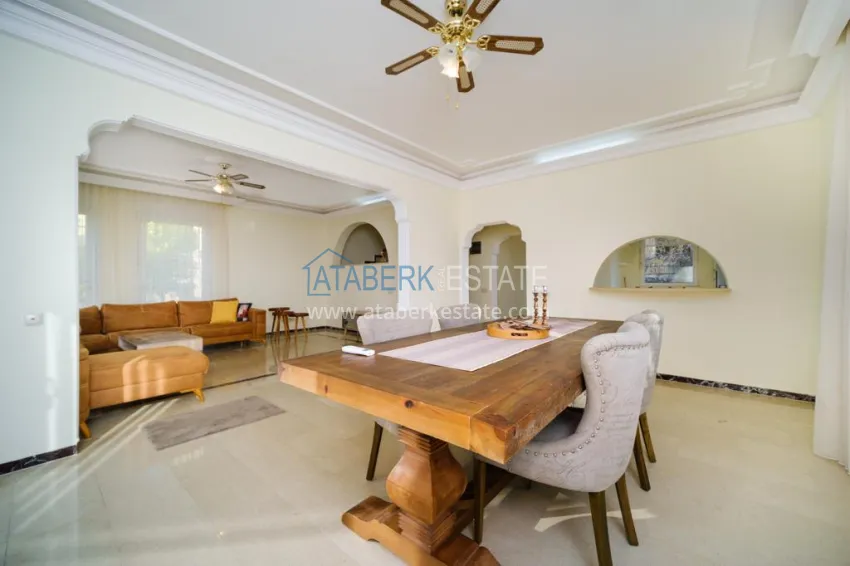 Приобрести Недвижимость для ВНЖ! Вилла с мебелью в жилом комплексе - Алания, район Конаклы  3 