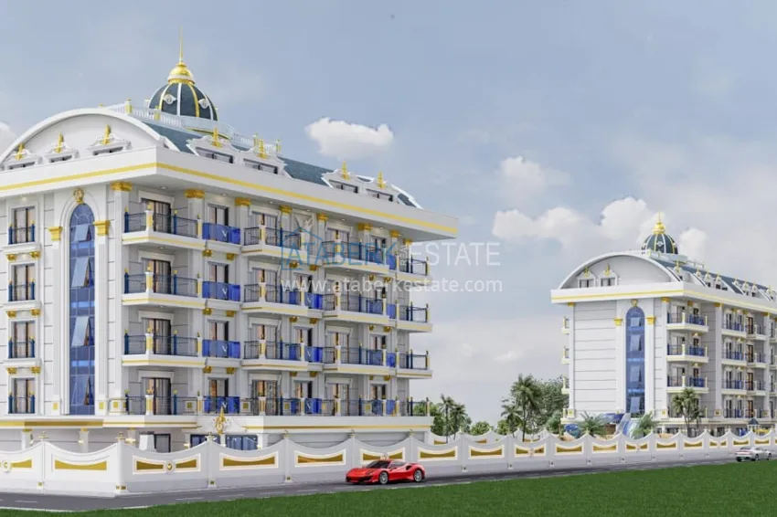 Старт продаж! Новый проект элитного жилого комплекса на этапе котлована в районе Оба 2 