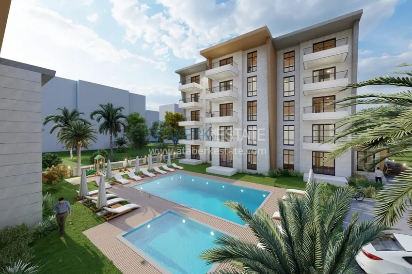 Инвестиционно-привлекательный проект на этапе карандаша в Анталии район Алтынташ 1 