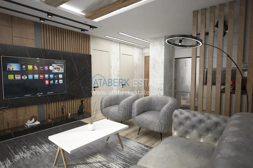 Приобрести Инвестиционно-привлекательный проект на этапе карандаша в Анталии район Алтынташ 2 