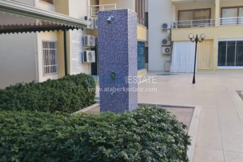 Квартира 1+1 меблированная в жилом комплексе с инфраструктурой, район Махмутлар – Алания  3 