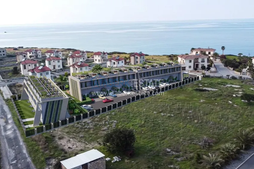 Старт продаж! Квартиры у моря в комплексе премиум-класса на этапе проекта в Эсентепе, Кирения – Северный Кипр 3 