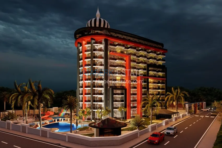 Новый проект шикарного жилого комплекса в Газипаше район Пазарджи 4 