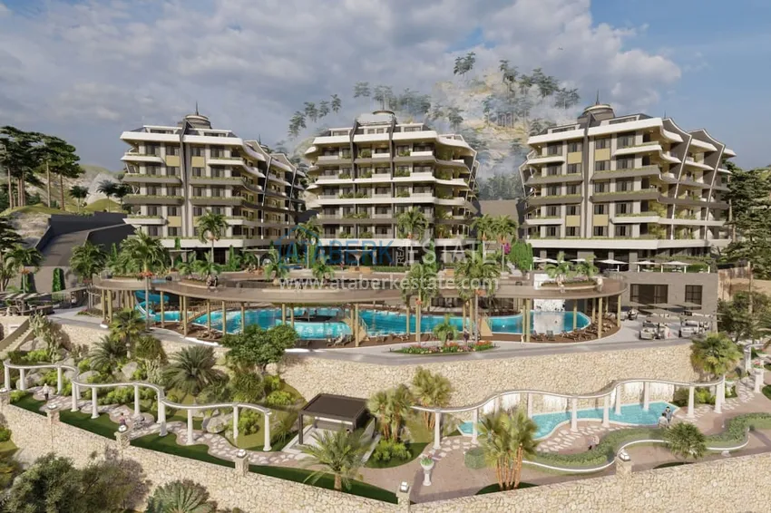 Ультрасовременный проект уникального оздоровительного комплекса в Махмутларе, Алания 3 