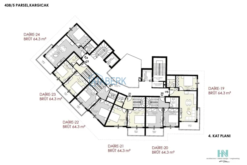 Купить дешево Квартиры у моря от застройщика – вторая береговая, Каргыджак, Алания 5 