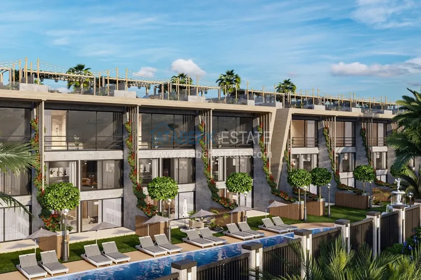 Старт продаж! Квартиры у моря в комплексе премиум-класса на этапе проекта в Эсентепе, Кирения – Северный Кипр 4 