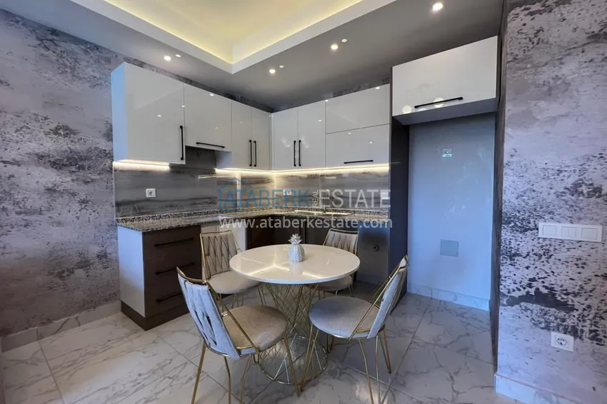 Приобрести Квартира в Авсалларе с новой мебелью в комплексе с отельной инфраструктурой 4 