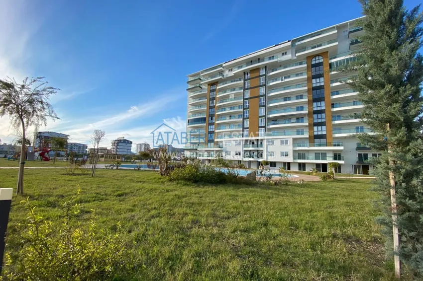 Линейная четырехкомнатная квартира с мебелью в Алании – Газипаша 4